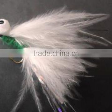 Green cats booby (Streamer trout Fly)