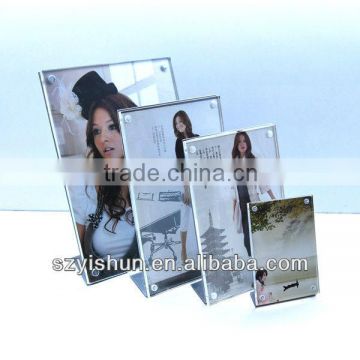 acrylic fashion magnetic frame for A2 A3 A4 A5