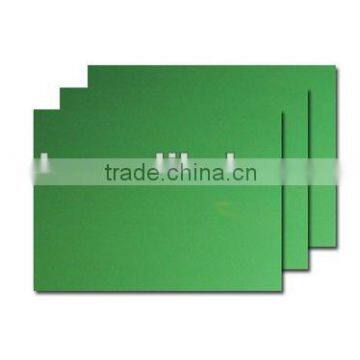 Green coating PS offset printing plate