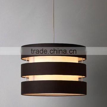11.20-15 A bold and elegant design drum shade is made from cotton fabric Ceiling Light Pendant lamp                        
                                                Quality Choice