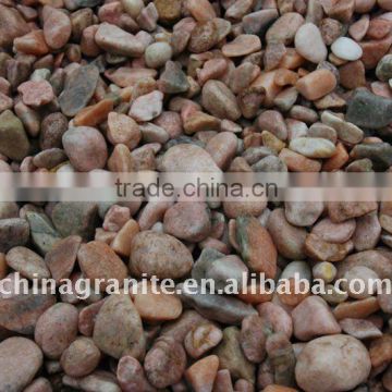pink tumbled pebbles