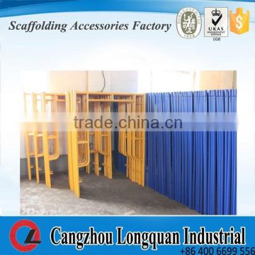 Q235 Steel Portal Frame Scaffolding For Construction