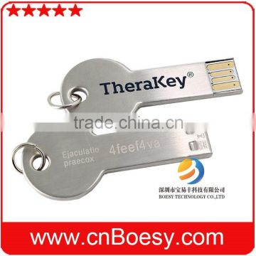 promotional usb memory stick key shape usb flash drive mini metal webkey