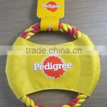 Fashion Nylon pet toys frisbee for promotion