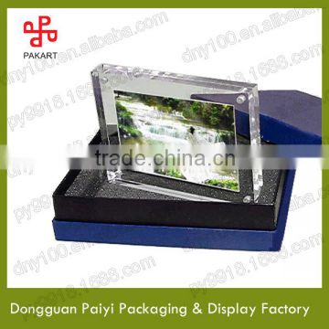 high quality clear acrylic photo frame