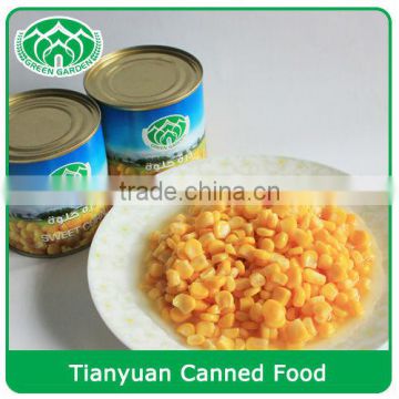 High Quality 340g/400g/425g/300kg Canned Sweet Corn 2013 new crop