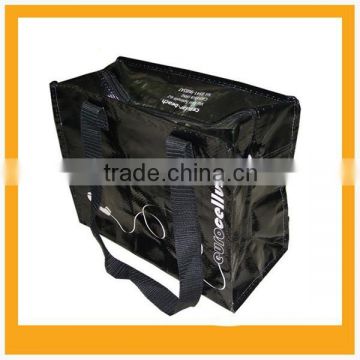 Custom laminated woven zipper bag