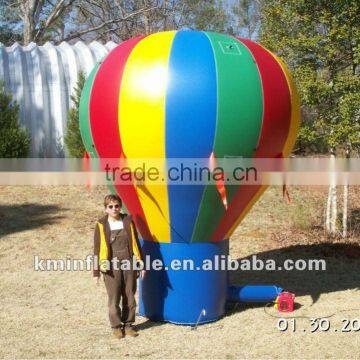 rainbow advertising inflatable ground balloon