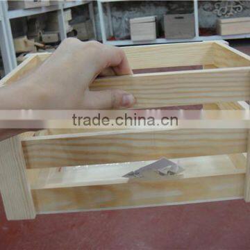 classical pine wood crates wooden packaging wholesale