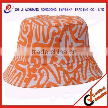 100% cotton twill custom reversible hat with printing