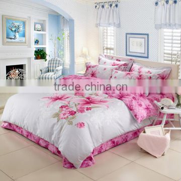 Wholesale 100% cotton Reactive printing 3d bedding sets,king size bed linen,bedding set,Bed sheet/duvet cover