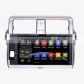 10.2" Android 5.1.1 Car PC GPS for Toyota new Prado 150 2014 2015 Quad Core 16GB Radio RDS BT 3G wifi wholesale factory