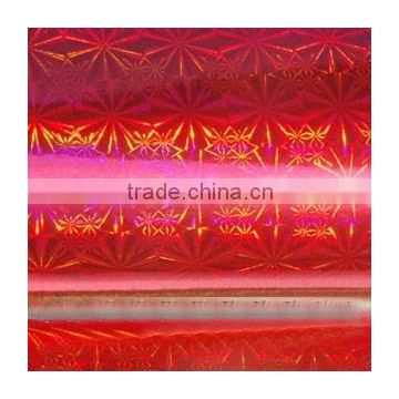 cheap China 23mic Amazing Quality Holographic Thermal Plastic Film 0086 13523526889