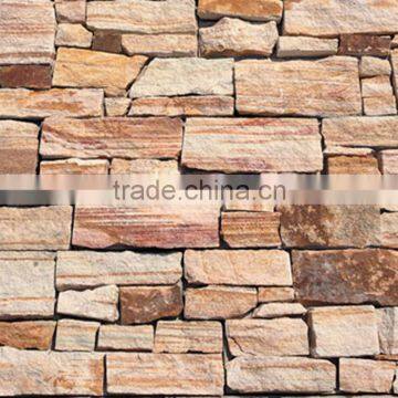 Cement Back Stone Panels Natural Sandstone
