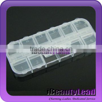 2014 12 Cell Empty container nail container nail art container
