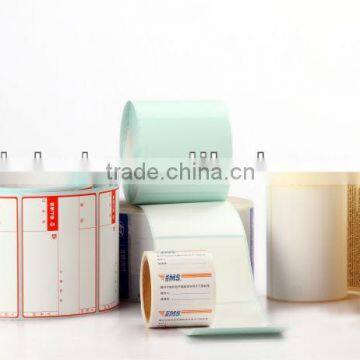 self adhesive thermal paper in rolls and sheets for label printing