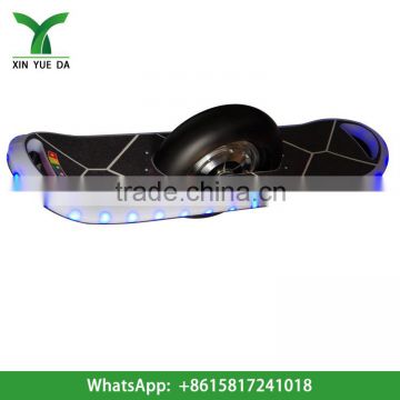 single wheel electric scooter 2016 new hoverboard with led lights