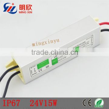 high quality hot constant voltage led light driver 24v 15w waterproof electronic led driver led power supply
