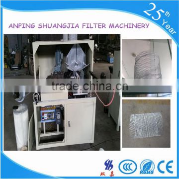 Automatic expanded spiral tube core making machine