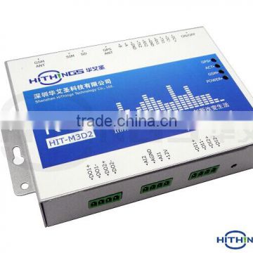 GSM RTU data logger with MODBUS for water flow meter, electricity meter