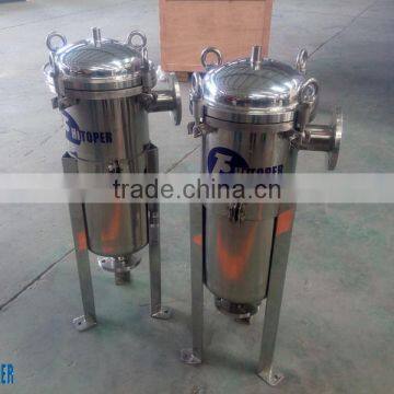 Vertical bag type bag filter of quality control in food