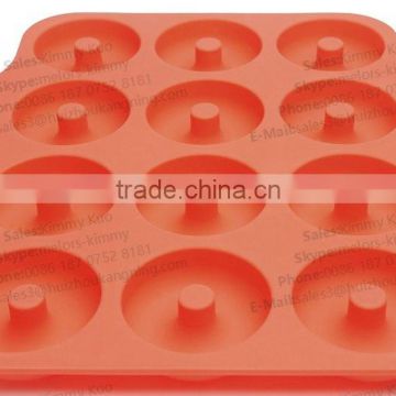 Factory Wholesale silicone unique cake pans 12 Cavity cake mold silicon cake mold