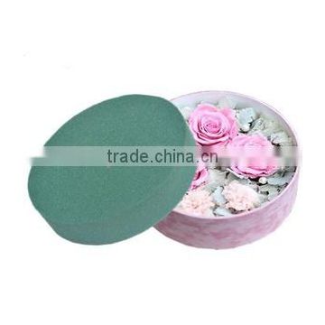 Round circle cylinder shape customized shape floral foam Box Plate