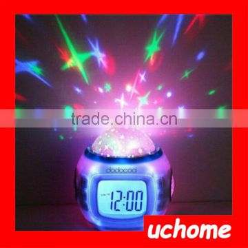 UCHOME Moon star analog projection clock