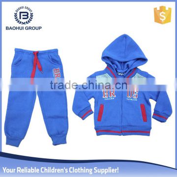 wholesale baby children's clothing china factory boy garment kid sweatshirt winter new style set