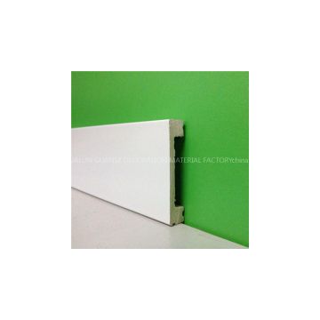 6cm wide PS Foam Hot Selling Home Waterproof White Polystyrene Skirting Board