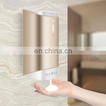 Latest smart style for bathroom shampoo hotel sensor pump soap dispenser