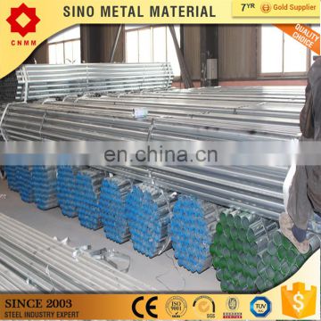 hot dip galvanized strip tube/hot dipped galvanized erw astm a53 grade b/ms pre galvanized pipe weight