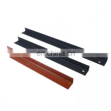Black Red Painted Angle Steel Irons Bars in 20 Inch Lengths