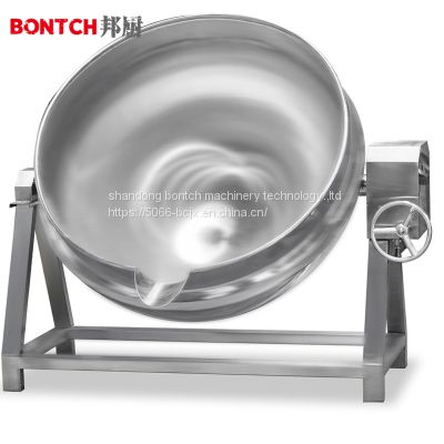 Food grade stainless steel industrial cooking mixer cooking jacketed kettle