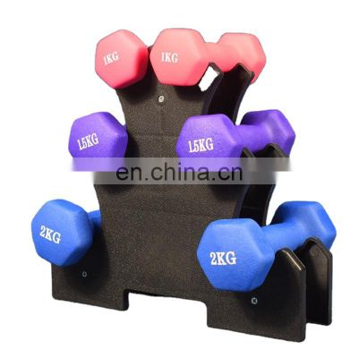 Hot Selling Dumbbell Lady Fitness Home Immersion Plastic Men Gym Equipment Can Be Customized Processing