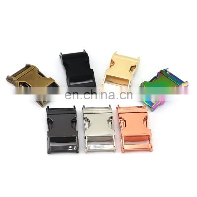 Hot Classic  Gradient Color Classic Black Quick Adjustable Side Release Buckle For Bags Garments