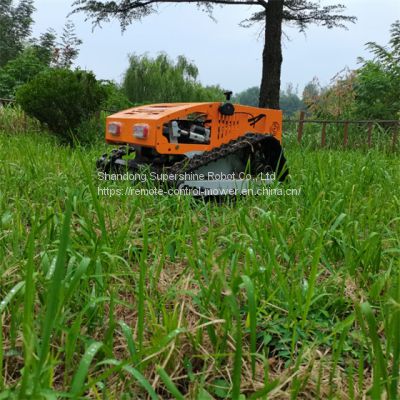 remote control mower for hills, China remote control hillside mower price, slope mower for sale