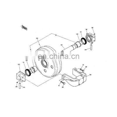 CX300B CX290B SH300 FRONT IDLER KSA13570