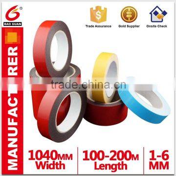 alibaba china klima resisdent Manufacturer Industrial Single Adhesive Foam Tape