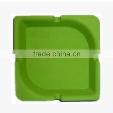 Heat resistant silicone rubber ashtrays for hotels bars