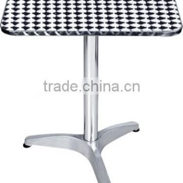 high quality cast aluminum table
