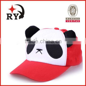 Cute children 100% acrylic pandan baseball cap and hat