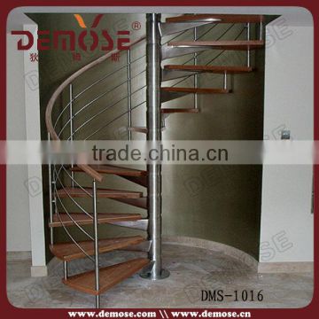 curved stair stringers for glass railing stairs with marble steps