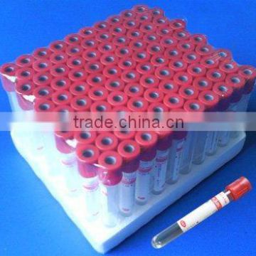 Disposible vacuum blood collection plain tube