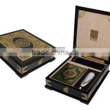 Wooden Quran Box with Translation Audio