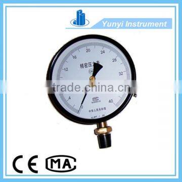 40mm stainless steel case pressure gauge pointer