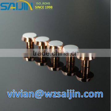 Stamping Parts Weld Electrical Silver Contacts