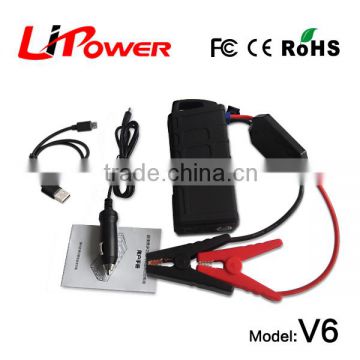 mini size 14000mAh 12v rc car battery 600 amp portable jump start with booster clips