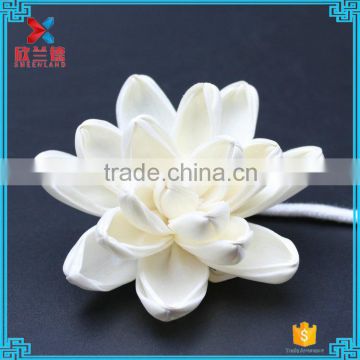wholesale eco-friendly handmade white sola water lilly flower for home decoration