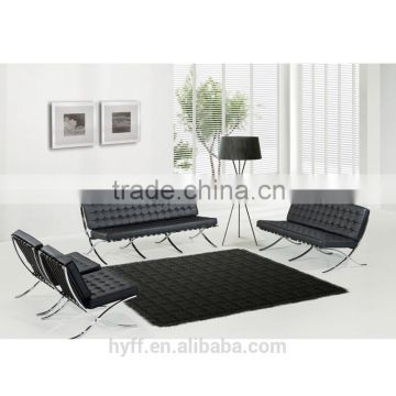 leather Ergonomic corner sofa bed with storage HYS-258